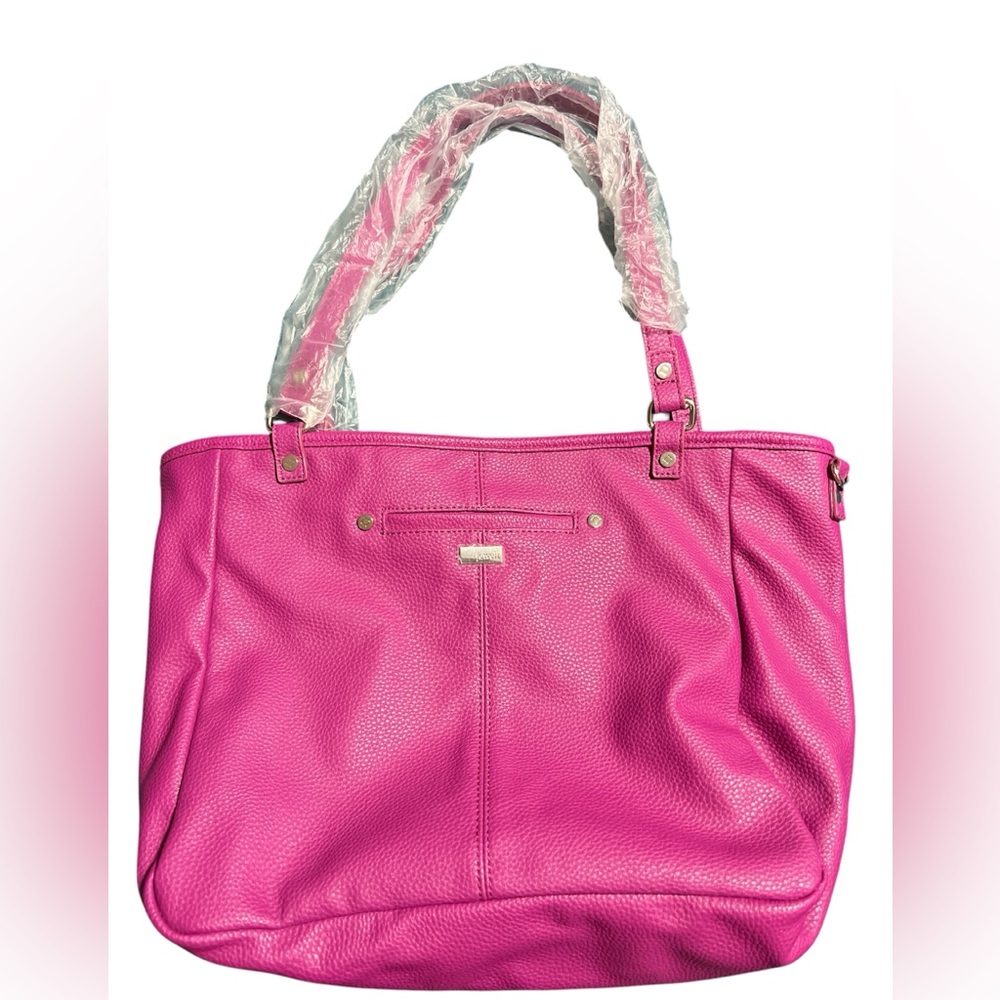 Jewell Purse tote new without tag no strap magenta